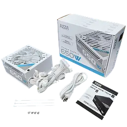 Блок живлення Azza PSAZ-650W 650W 80+ Bronze White (PSAZ-650B-WHITE) - мініатюра 3
