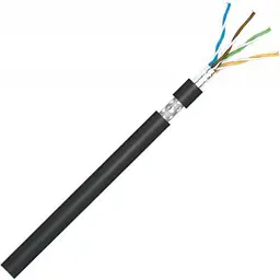 Кабель сетевой OK-Net SFTP cat.5e, наружный (SF/UTP-cat.5E) 305 м (КППЕО-ВП (100) 4*2*0.51)
