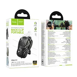 Портативна колонка HOCO HC44 Star wearable BT speaker, 2W, Чорний - мініатюра 2