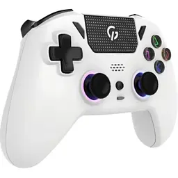 Бездротовий геймпад GamePro GPS20W для ПК, PS3-PS5, Switch, Android та iOS білий - мініатюра 2