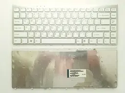 Клавіатура для ноутбуків Sony Vaio VGN-FW series біла RU/US