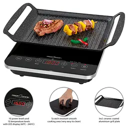 Індукційна електроплита PROFI COOK PC-ITG 1130 - мініатюра 4