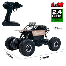 Машинка на радіокеруванні Sulong Toys Off-Road Super speed 1:18 матовий коричневий (SL-112RHMB) - мініатюра 8