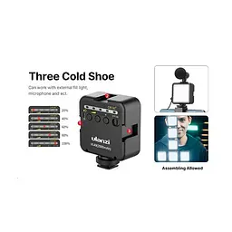 Набір блогера Ulanzi Vijim Vlog Kit 6 UV-2057 Black - мініатюра 6