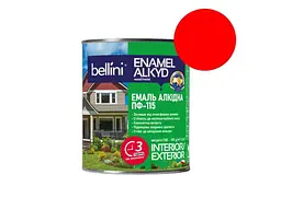 Емаль алкідна ПФ-115 BELLINI Червоний 2.8кг