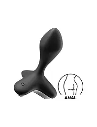 Анальна пробка з вібрацією Satisfyer Game Changer, 11.5х4.1 см, чорна - мініатюра 2