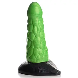 Фантазійний фалоімітатор рептилії Creature Cocks Radioactive Reptile Silicone Dildo, 19.1х6.1 см