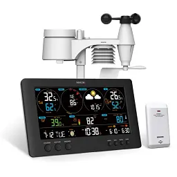 Метеостанція Sencor чорна (SWS12500WIFI) - мініатюра 6