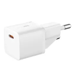Мережевий зарядний пристрій Baseus GaN5 Fast Charger(mini) 1C 20W EU білий CCGN050102