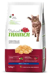 Сухий корм Trainer Natural Super Adult with Fresh Chicken для дорослих кішок від 1 року 1.5 кг.