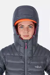 Куртка Rab Electron Jacket wmns 8 Сірий-Червоний - мініатюра 6
