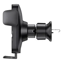 Автомобільний тримач холдер із БЗУ Baseus Wisdom Auto Alignment Car Mount Wireless QI 15W Air Outlet CGZX000001 Black - мініатюра 4