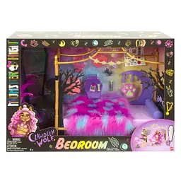 Ігровий набір для спальні Monster High Моторошна кімната Clawdeen Wolf, 13 предметів (HHK64) - мініатюра 5