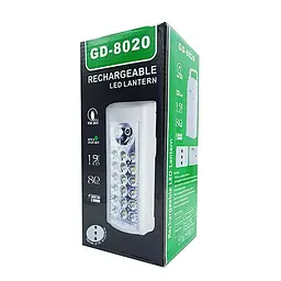 Ліхтар переносний світлодіодний акумуляторний до 80 годин LED лампа Power bank USB зарядка для телефону світильник 220в - мініатюра 4