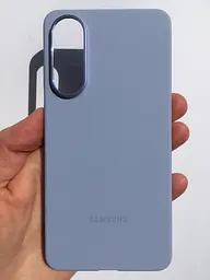 Оригінальний силіконовий чохол Samsung Silicone Case для Samsung Galaxy S25 Edge (S937) Light Blue EF-PS937CLEGWW - мініатюра 4