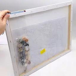 Картина за номерами "На Монмартрі" 40х50 см - мініатюра 2