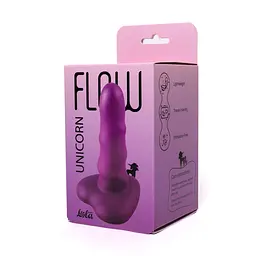 Фалоімітатор Lola Games Flow Unicorn Mini 12.5 см (фіолетовий) - мініатюра 13