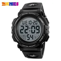 Наручний годинник Skmei 1258 Black, 1258BK (17087)