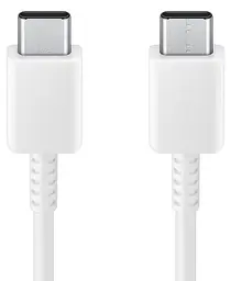 Мережевий зарядний пристрій Samsung S22 35W With Cable Type-C to Type-C High c0py Білий - мініатюра 3
