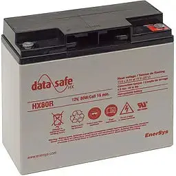 Акумулятор стаціонарний DataSafe 12HX80R 80 Вт AGM 20Ah Ев (-/+) 181x76x167 мм 