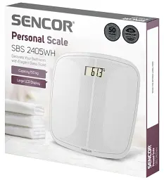 Ваги підлогові Sencor SBS 2405WH - мініатюра 2