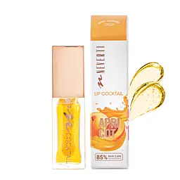 Олія для губ зволожувальна Neverti Lip Cocktail з вітаміном Е, 7 мл, 002 Apricot (NP805)