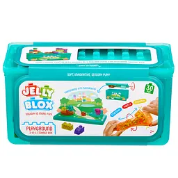 Сенсорний конструктор Jelly Blox У кейсі 2 в 1 ігровий майданчик (934959) - мініатюра 5