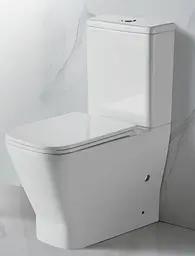 Унітаз-компакт Mixxus Premium Style-0401-T3 620x365x805 мм, система змиву Tornado 3.0 MP6601, Білий - мініатюра 3