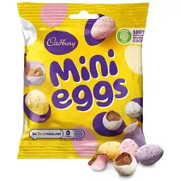 Шоколадне яйце Cadbury Mini Egg Bag 80 г 25 шт. - мініатюра 2