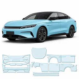 Антигравійна захисна бронеплівка за лекалами для BYD Han II 2020-2022 - повний кузов
