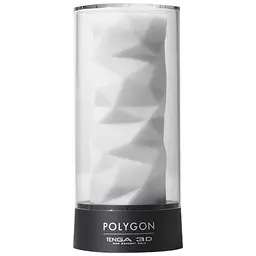 Мастурбатор Tenga 3D Polygon, дуже ніжний, з антибактеріального еластомеру зі сріблом