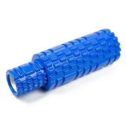 Масажний ролик EasyFit Grid Roller Double 33 см Синій (EF-7737s-3)
