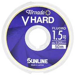 Флюорокарбон Sunline 22 FC Tornado V Hard HG 50 м 2.25/0.248 мм 4.5 кг - мініатюра 2