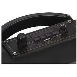 Портативна колонка XPRO RX-8150 валіза 10Вт USB SD FM радіо Bluetooth 1 мікрофон ДУ (MER-15710) - мініатюра 3