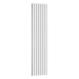 Вертикальний радіатор Navin Ellipse Double 480x1800-8, anticor, білий 10-012033-4880, Білий - мініатюра 3