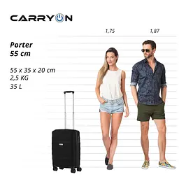 Валіза CarryOn Porter (S) Black (502443) - мініатюра 6