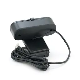 Вебкамера з гарнітурою Q1, 720p, автофокус, пласт. корпус, Black/Silver, Q100 - мініатюра 3
