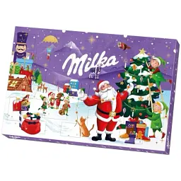 Адвент -календар Milka Advent Санта 200г.