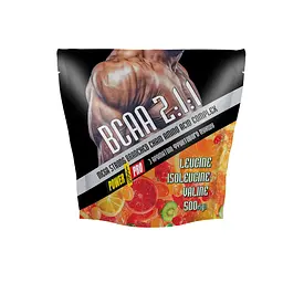 Амінокислота BCAA, 500 грам Фруктовий пунш Power Pro fit0018486