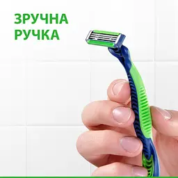 Одноразові станки для гоління Gillette Blue 3 Sensitive 6 шт. - мініатюра 3