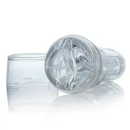 Мастурбатор Fleshlight Ice Lady Crystal (прозорий) - мініатюра 3