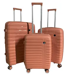 Комплект валіз Madisson Snowball 51203 колір кораловий