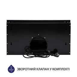 Витяжка телескопічна MINOLA HTLS 6734 BL 1100 LED GLASS - мініатюра 8