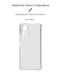 Чехол ArmorStandart Air Force для Xiaomi Redmi Note 12S 4G Camera cover Clear - миниатюра 2