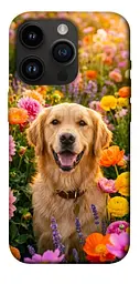 TPU чохол Demsky Flowery labrador для Apple iPhone 14 Pro (6.1")