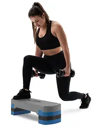 Степ платформа Hop-Sport HS-PP020AS сіро-синя - мініатюра 4