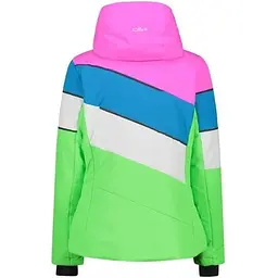 Куртка CMP Woman Jacket Zip Hood Multi Color XS (1097-32W0236-E510 36) - мініатюра 4