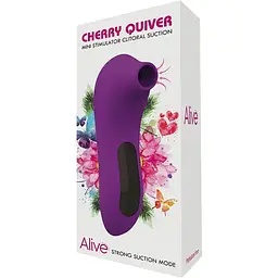 Вакуумний стимулятор Alive Cherry Quiver - мініатюра 4