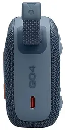 Портативна акустика JBL Go 4 Blue (JBLGO4BLU) - мініатюра 5