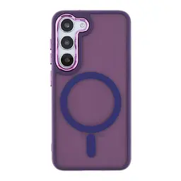 Чохол TPU Space Magnetic Color with Magsafe Samsung Galaxy S23+ 5G Dark Purple (35376_3345913)